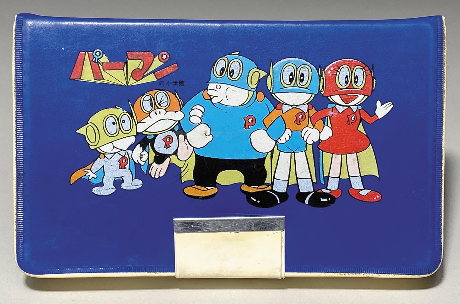 1060］ パイロット パーマン 筆箱 青