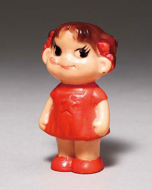 【３００体限定】　16日まで出品　ペコちゃん 　星　ソフビ　星ペコ 不二家 星ペコちゃん