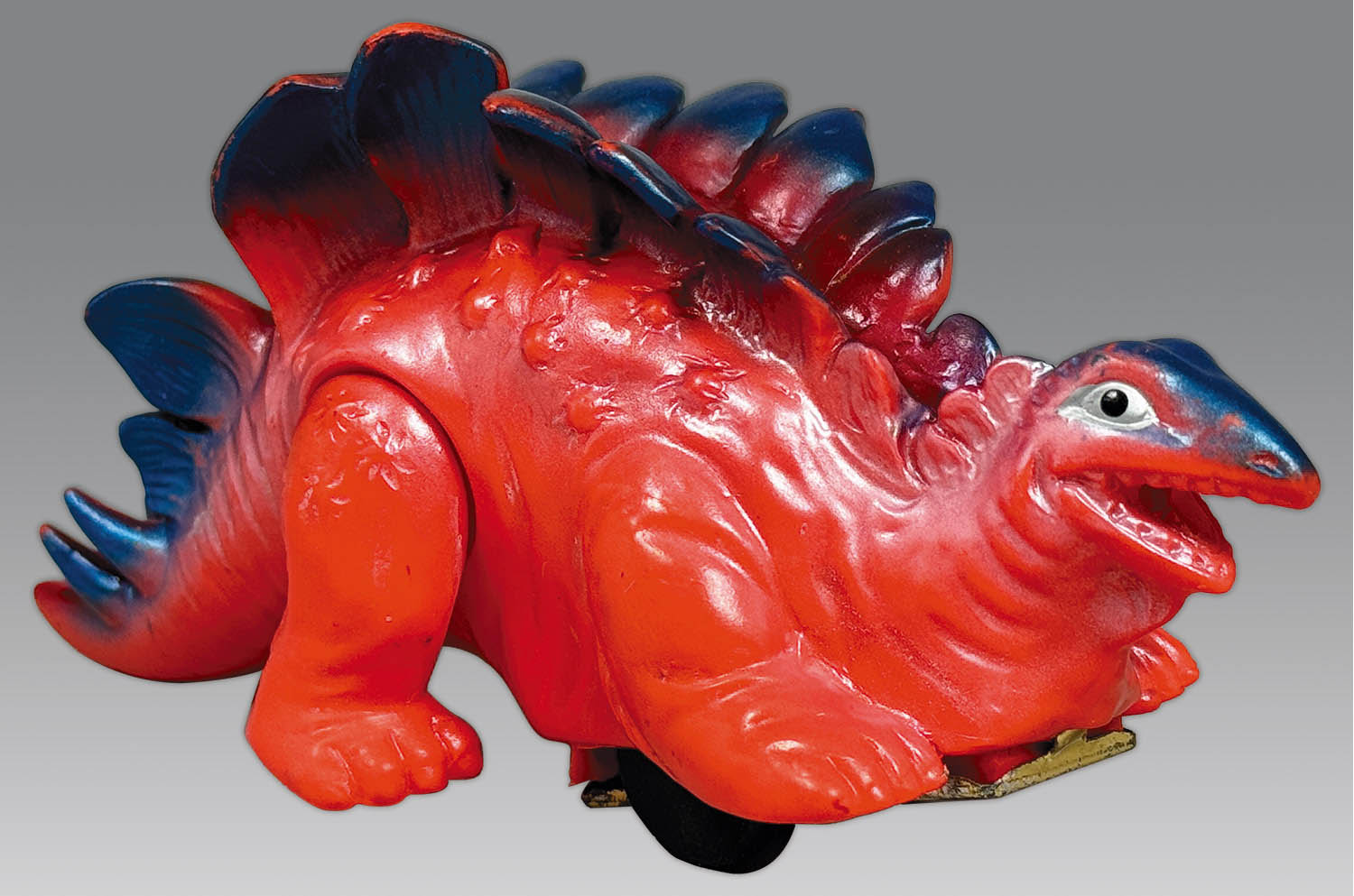 発火恐竜 すてござうるす フリクショントイ ソフビ 2806] 発火恐竜ステゴサウルス