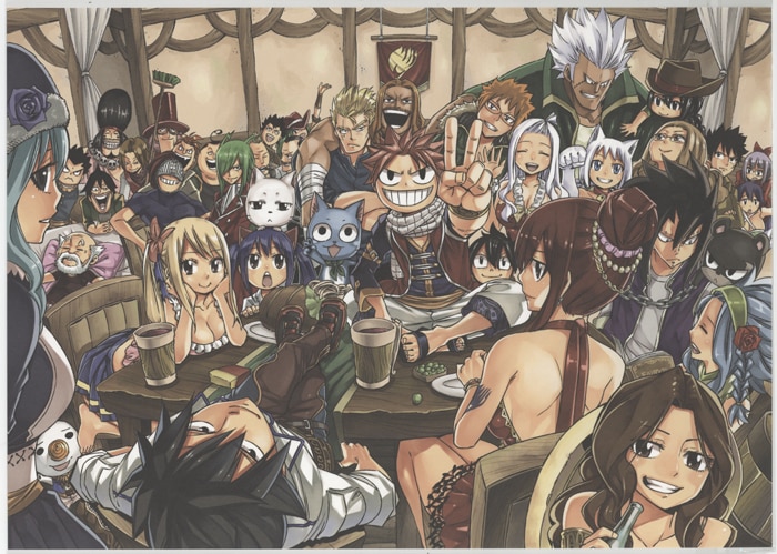 Fg 1423 Fairy Tail カラー複製イラスト 真島ヒロ