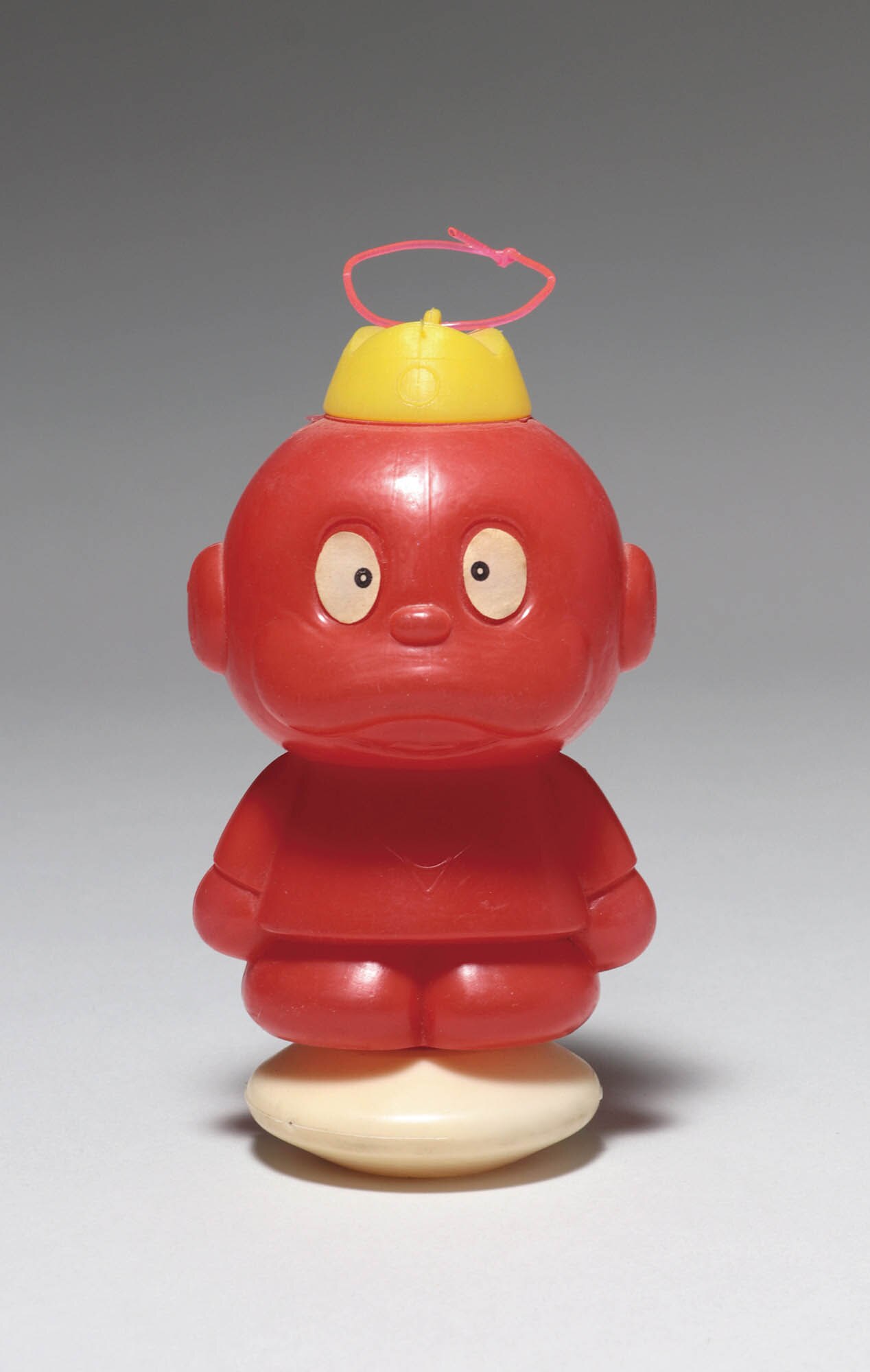 ウメ星デンカ 菓子容器貯金箱赤