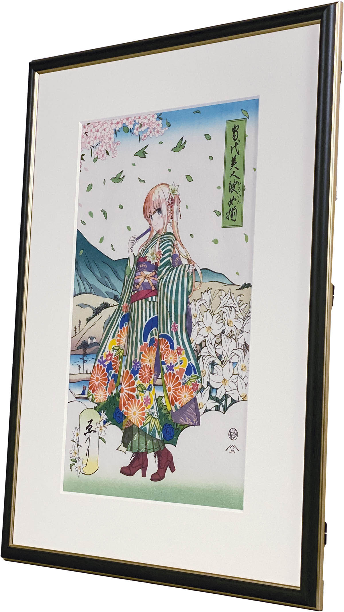 5205] 渡辺和夫 浮世絵木版画「冴えない彼女の育てかた」澤村 ...