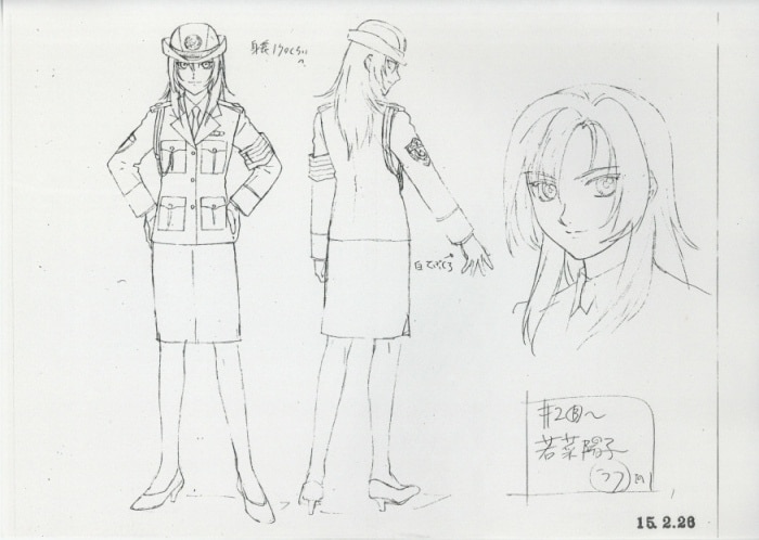武本康弘 直筆 レイアウト フルメタルパニック 検索用: セル画