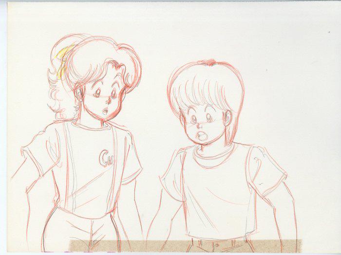 ハイスクール!奇面組 原画 ハイスクール!奇面組 原画