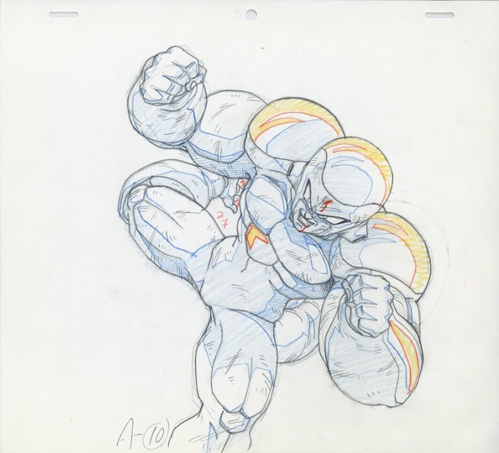 ドラゴンボールZ 原画 フリーザ