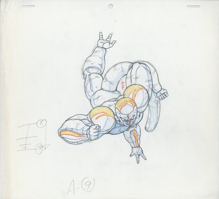 ドラゴンボールZ 原画 フリーザ