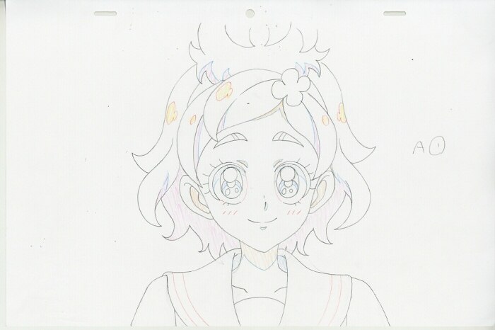 Go プリンセスプリキュア ラフ原画