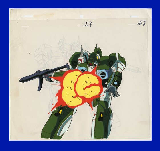 【逸品】 機甲創世記モスピーダ セル画