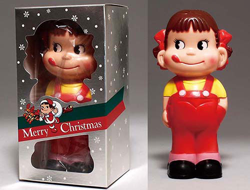 不二家クリスマスセール菓子詰合せペコちゃん型容器箱付 不二家クリスマスセール菓子詰合せペコちゃん型容器箱付