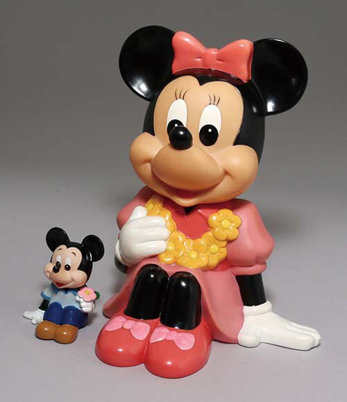 三菱銀行 ミニーマウスカウンターサイズ貯金箱