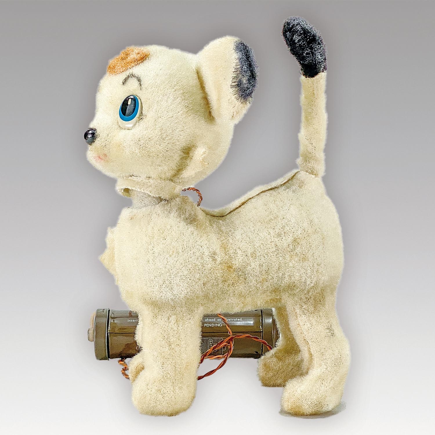 1042］ 浅草玩具 ジャングル大帝 レオ リモコン茶