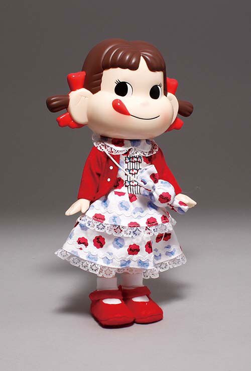 不二家 セブンイレブン限定ペコちゃん人形箱付・輸送箱付