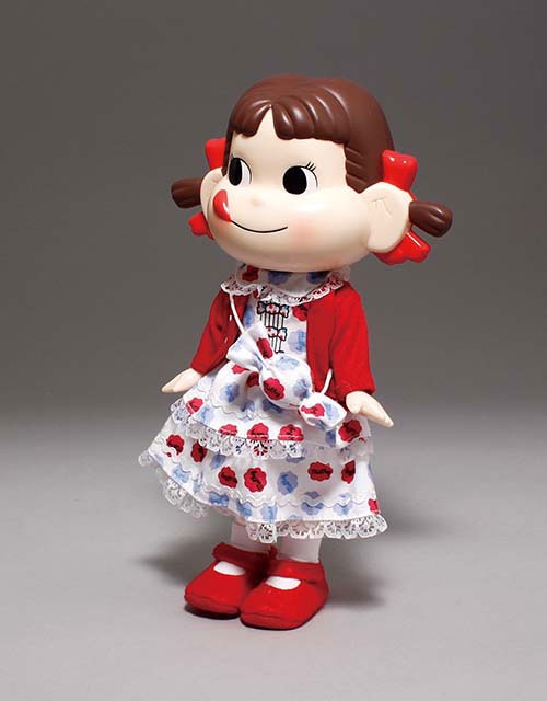 不二家 セブンイレブン限定ペコちゃん人形箱付・輸送箱付