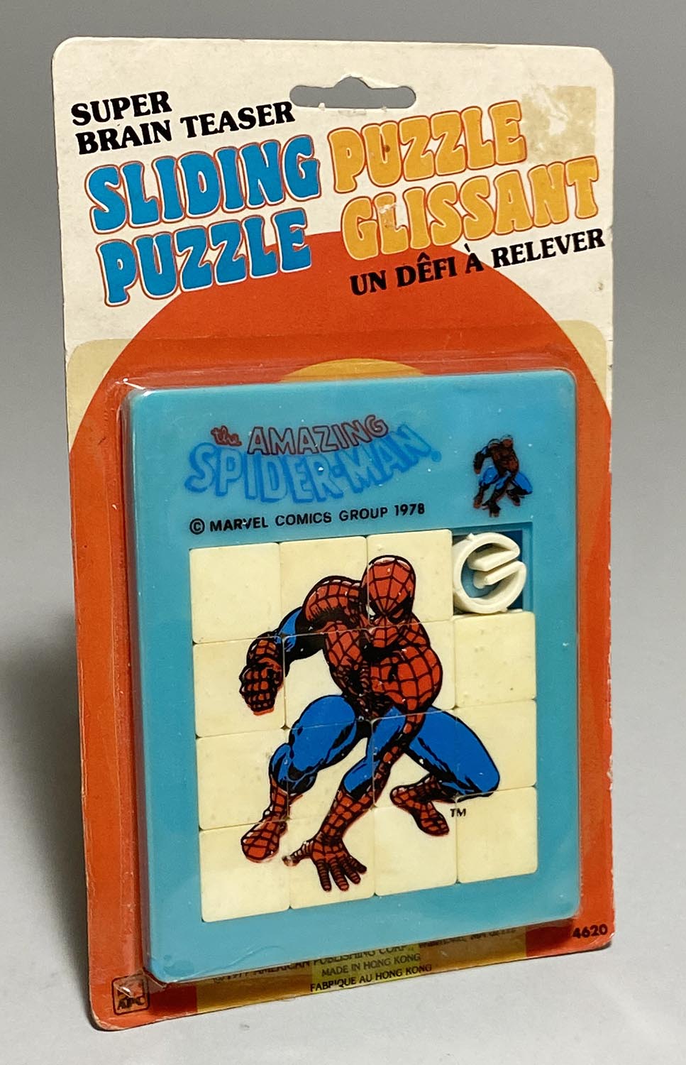 Spider-Man sliding puzzle