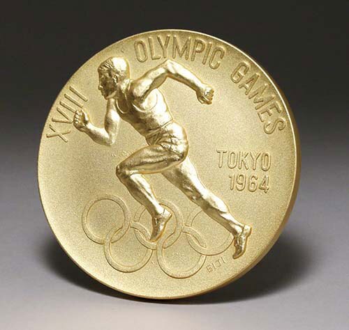 京都ダイカスト工業 オリンピックメダル型置物