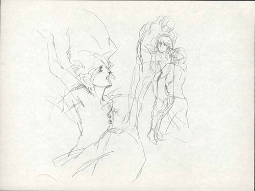 萩尾望都直筆イラスト メッシュ 萩尾望都直筆イラスト メッシュ