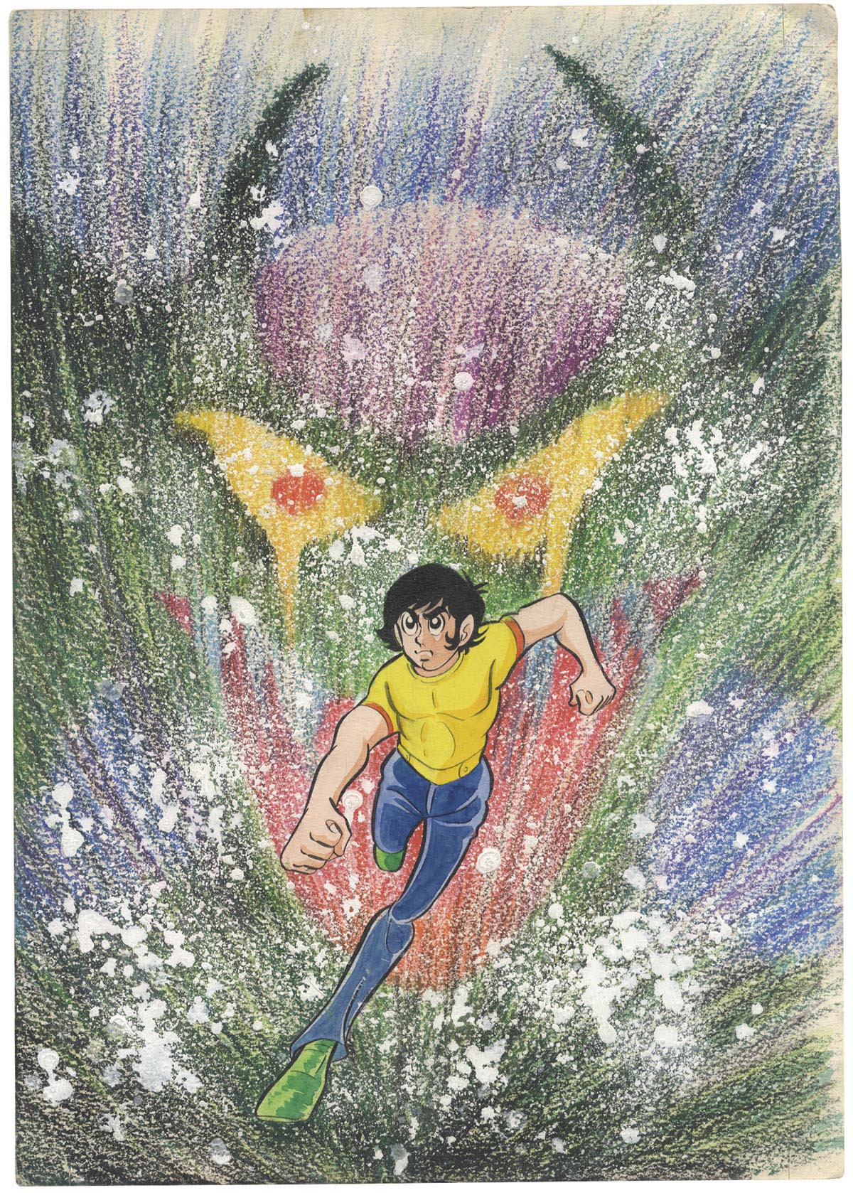 蛭田充直筆イラスト「デビルマン」