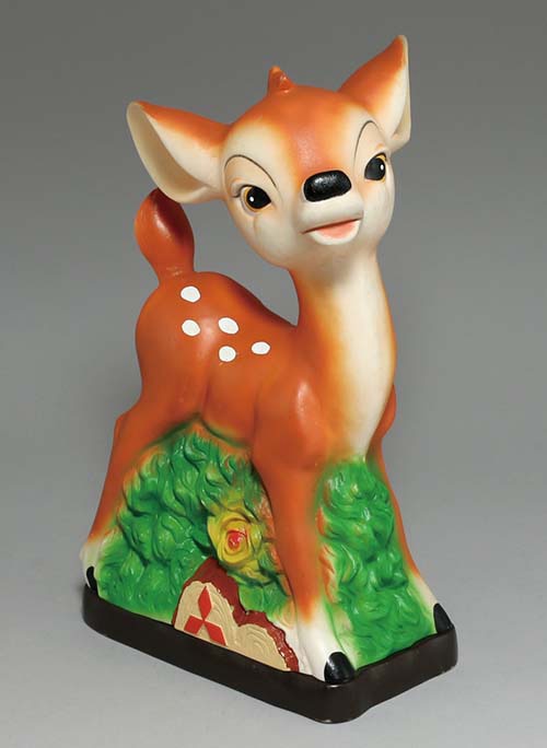 三菱銀行 バンビカウンターサイズ貯金箱