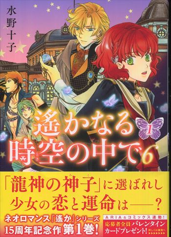 水野十子 直筆サイン本「遥かなる時空の中で6」1巻