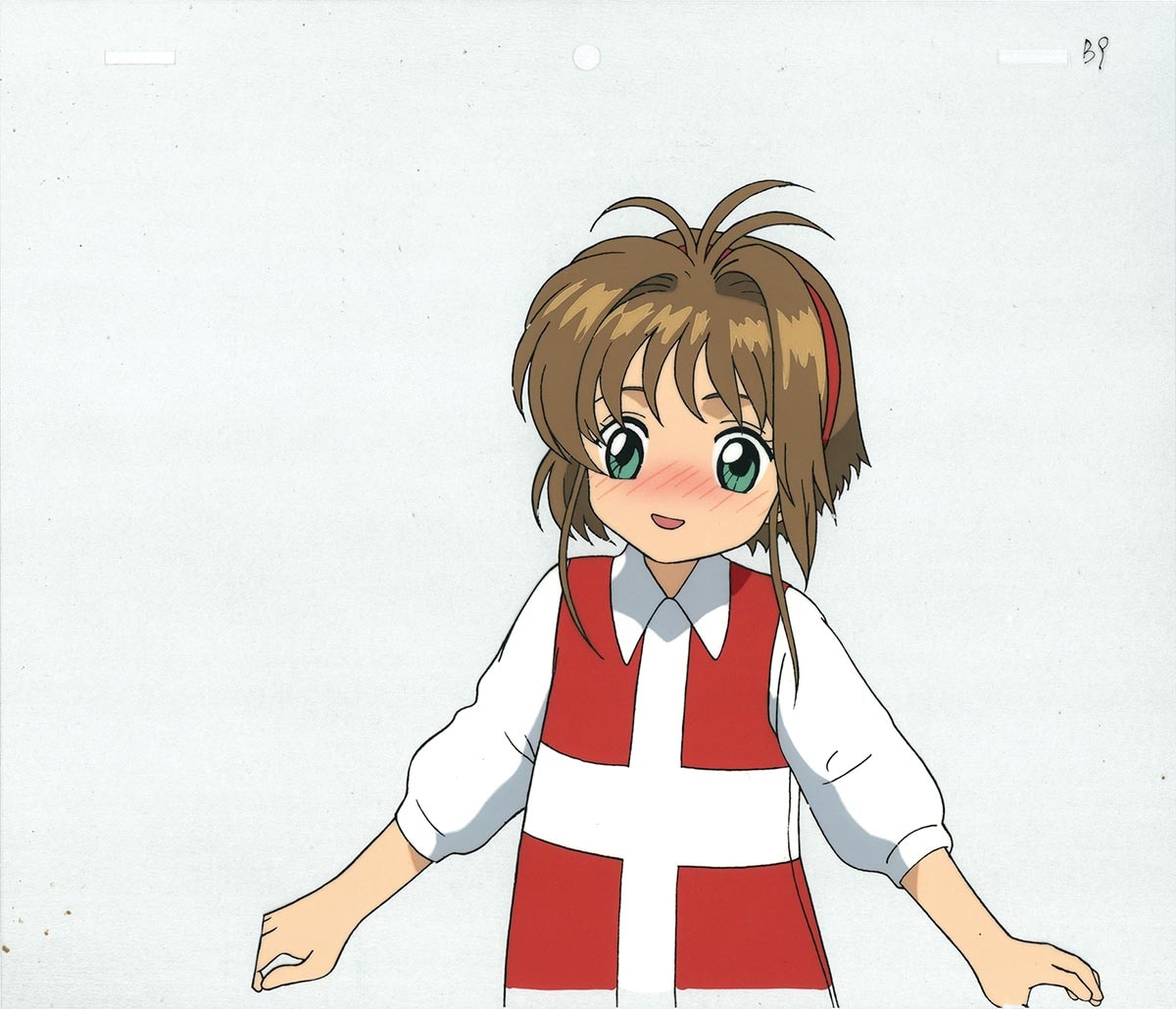カードキャプターさくら　セル画　木之本さくらちゃん　3枚セット カードキャプターさくら 木之本桜 セル画