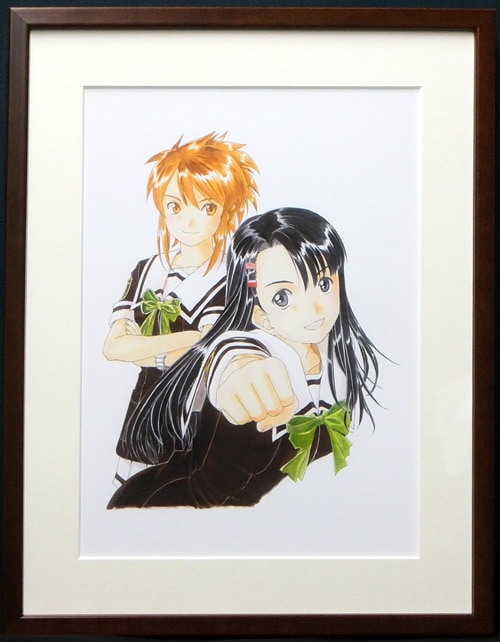 藤島康介 カラー複製イラスト パラダイスレジデンス