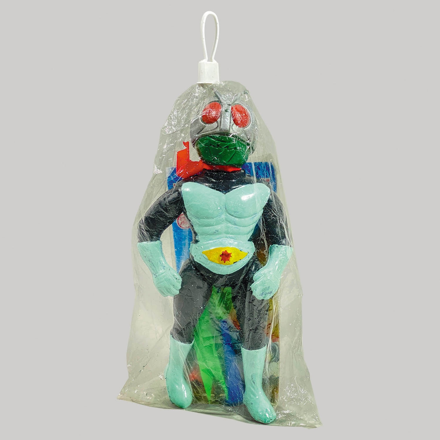 1542] 無版権 仮面ライダー面替ポリ人形