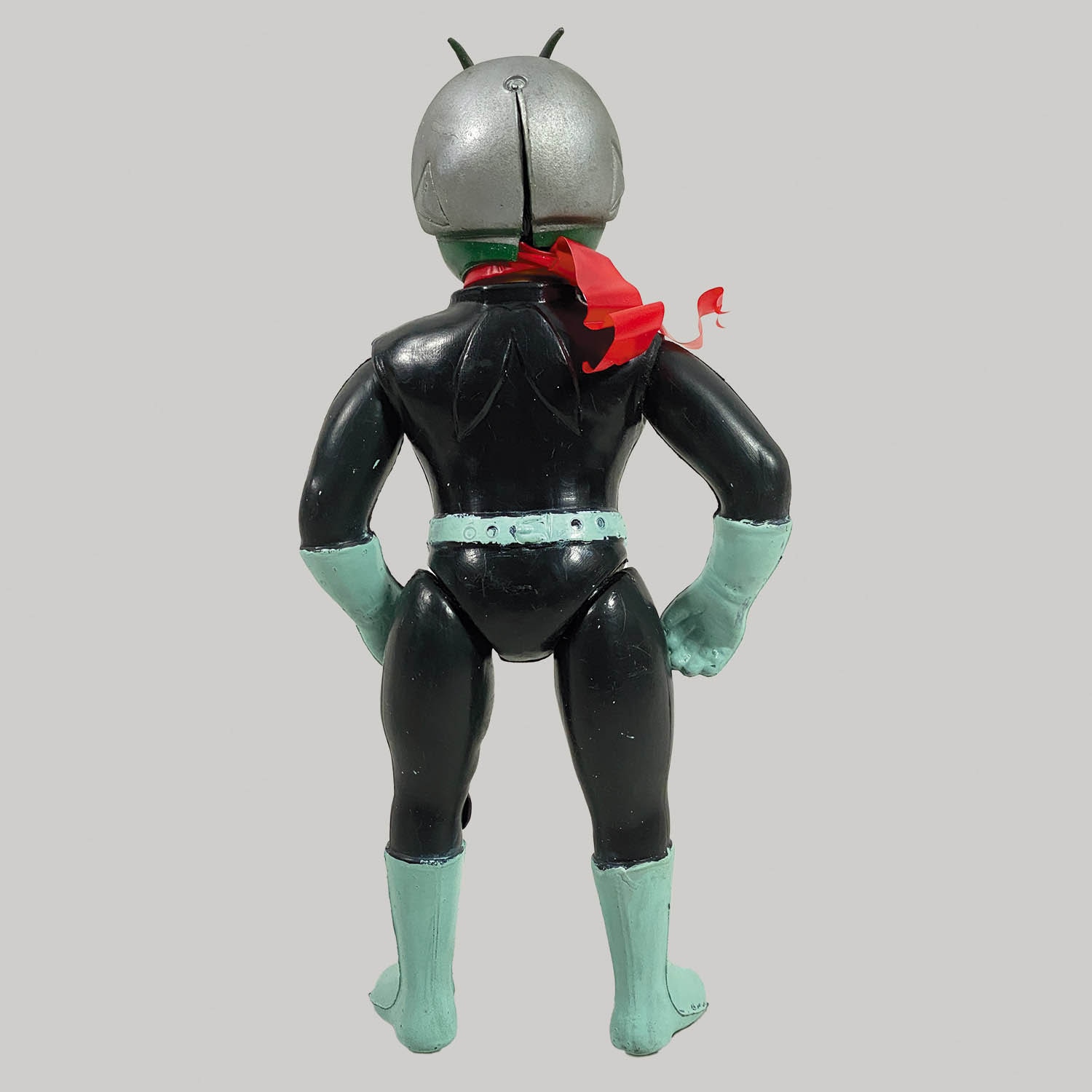 1542] 無版権 仮面ライダー面替ポリ人形