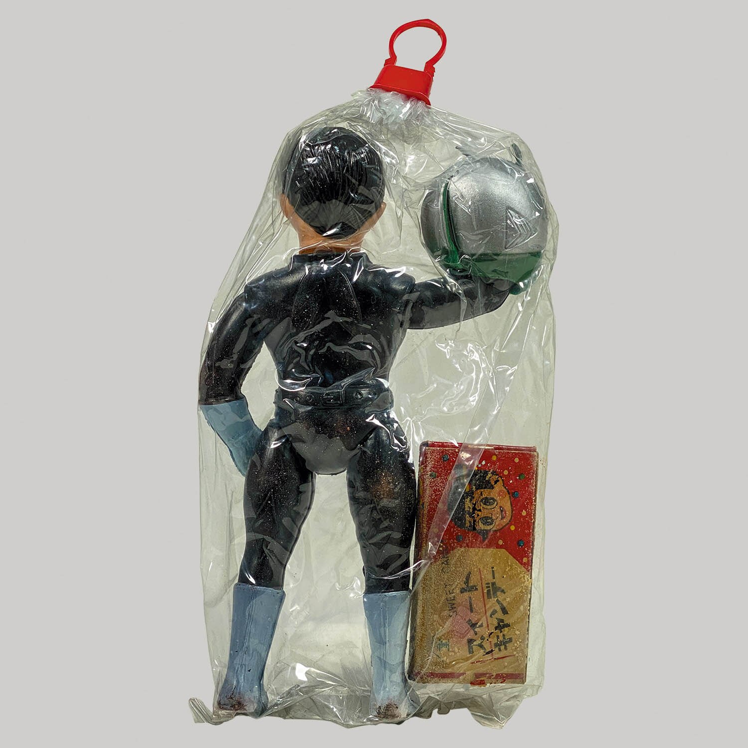 1543] 無版権 仮面ライダー面替ポリ人形