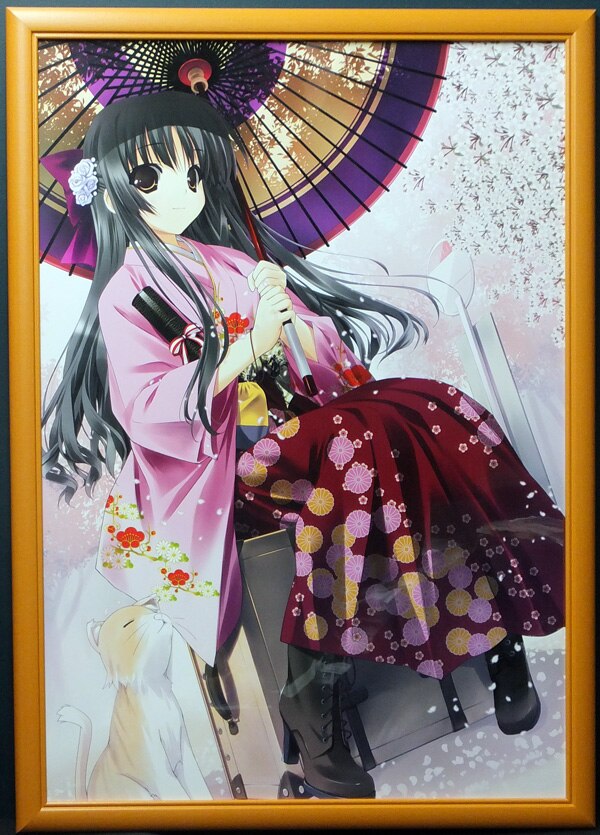 しんたろー カラー複製イラスト 卒業 出発