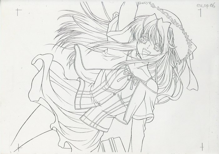 夏色こみゅにけーしょん 原画コピー