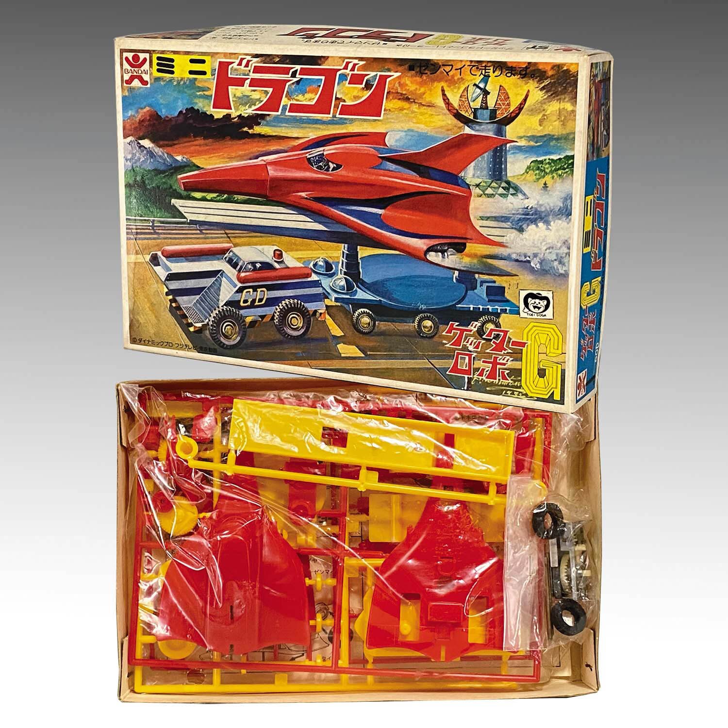ポピー【ゲッターロボG ゲッター ドラゴン】当時物ゼンマイ歩行ブリキ