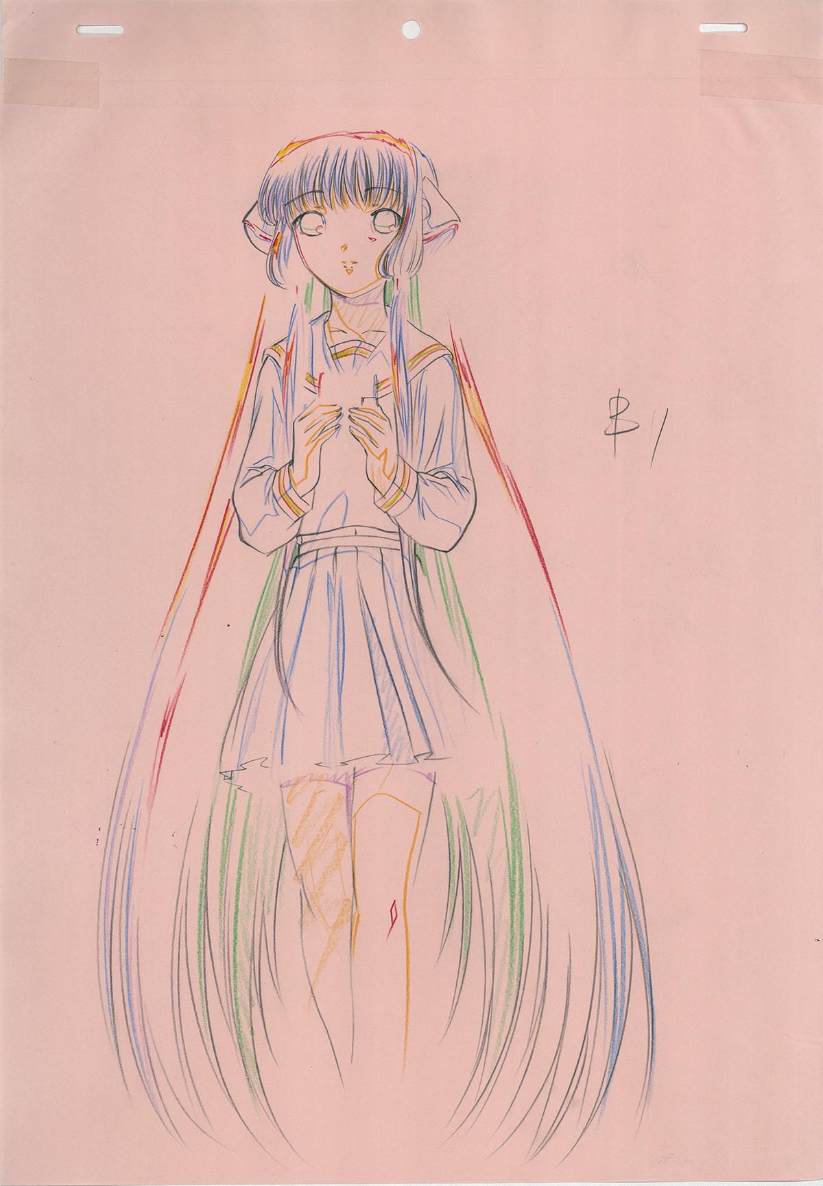 ちょびっツ　複製原画 ちょびっツ 複製原画 5枚セット - メルカリ
