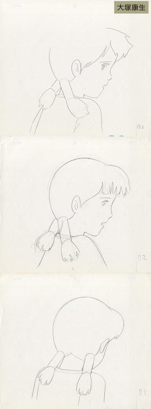 未来少年コナンレイアウト原図・原画セット 未来少年コナンレイアウト原図・原画セット