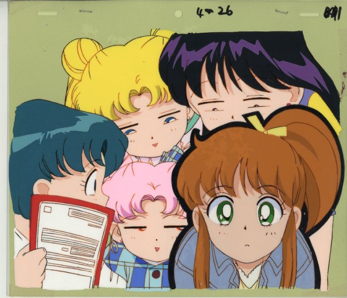 美少女戦士セーラームーン 月野うさぎ ちびうさ 亜美 レイ