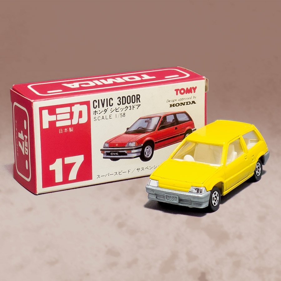 トミカ ホンダ シビック No.17 1/58 トミカ ホンダ シビック No. 17 日本製 - メルカリ