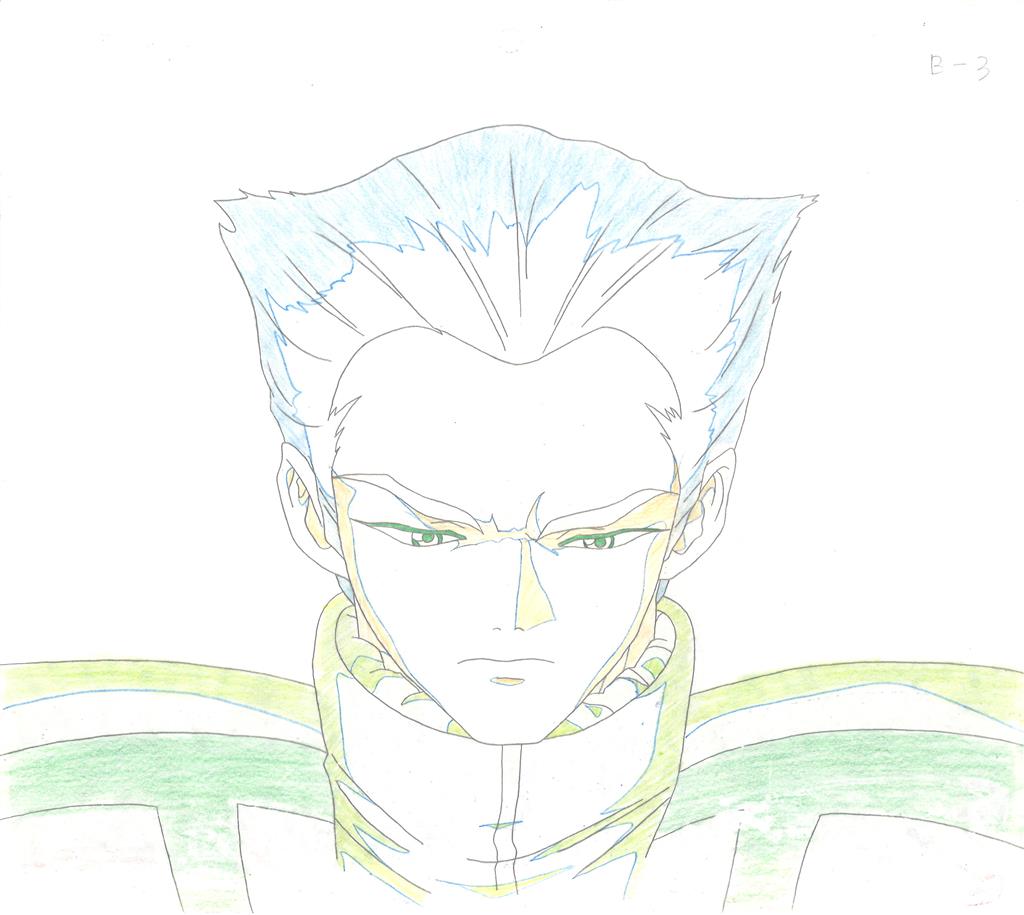マクロス7 ガムリン・木崎 セル画