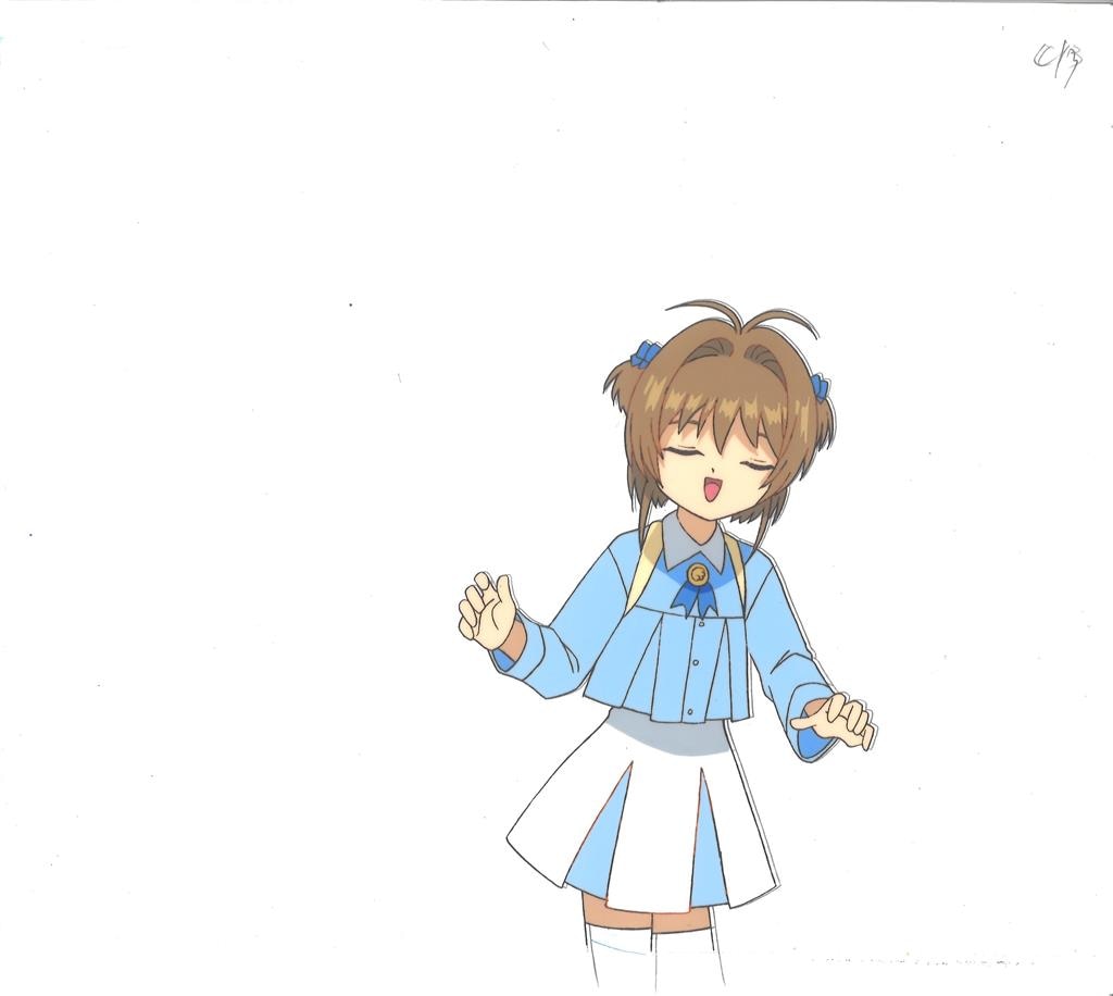 カードキャプターさくら 木之本桜 セル画