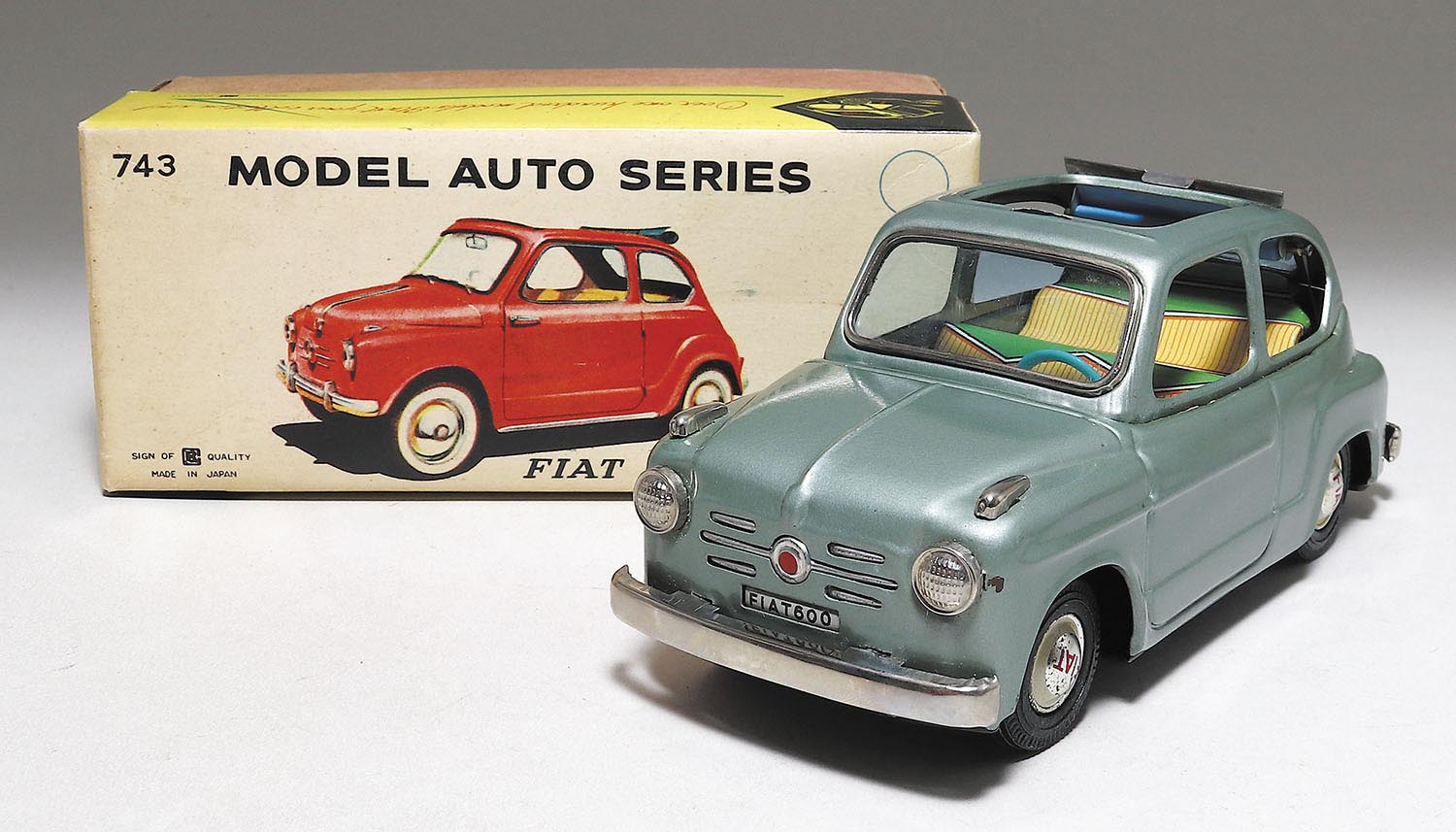 ブリキ フィアット 600 FIAT フイアット コンバーチブル