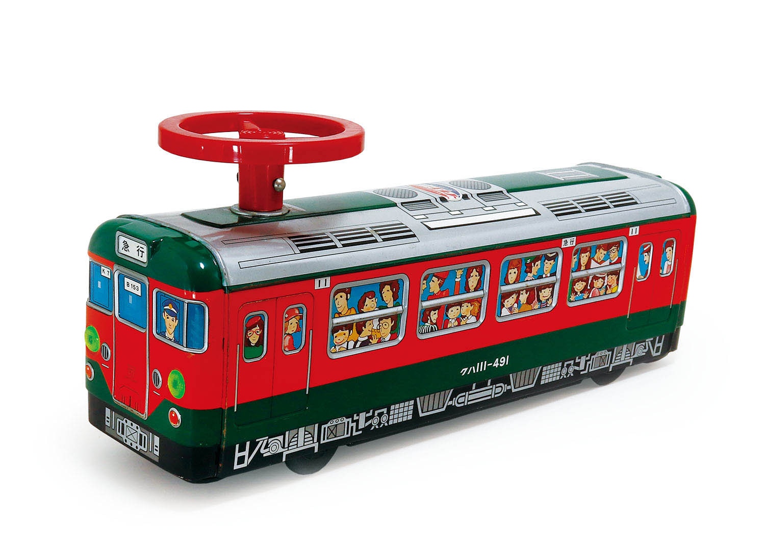 イチコー 中央線急行 クハ111-491ハンドル電車急行電車