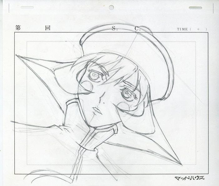 The Animated Series ヴァンパイアハンター ラフ原画