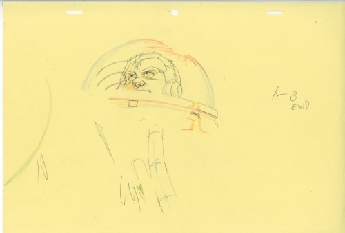 劇)王立宇宙軍 オネアミスの翼 原画 シロツグ・ラーダット