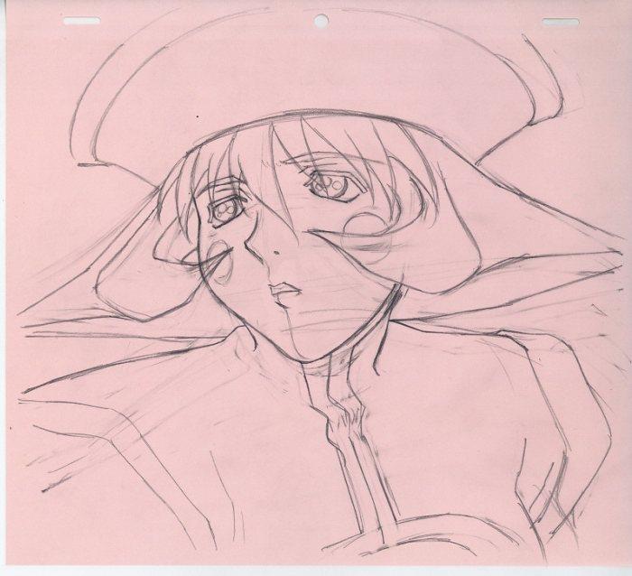 アニメ ヴァンパイアハンター レイレイ 直筆ラフ原画① The Animated Series ヴァンパイアハンター ラフ原画