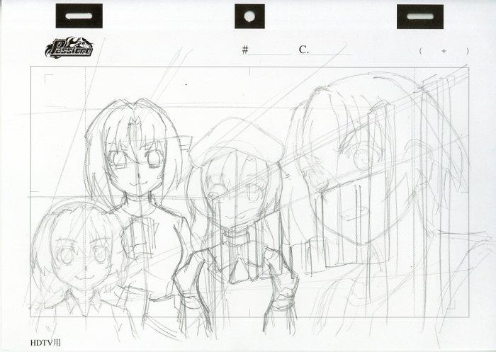 ひぐらしのなく頃に　原画 原画 ひぐらしのなく頃に 礼
