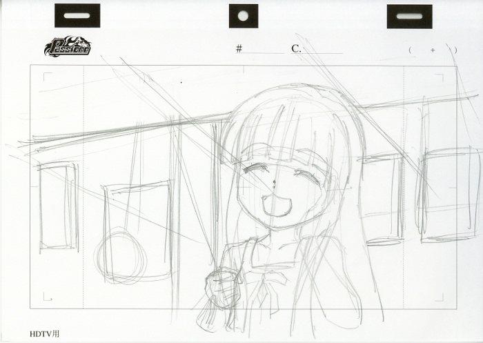 ひぐらしのなく頃に業・卒 ラフ原画