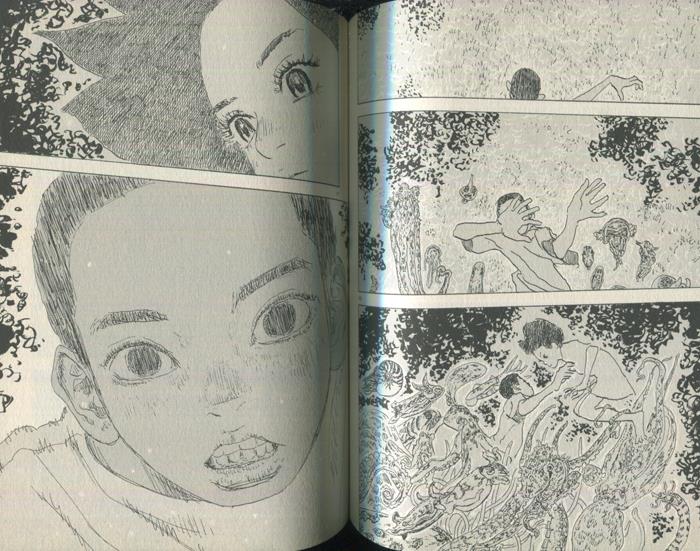 今季ブランド 五十嵐大介 海獣の子供 3巻 イラスト入りサイン本 初版 サイン、直筆画