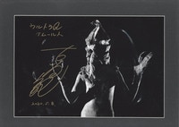 3155] 丸尾末広 直筆サイン入りリトグラフ