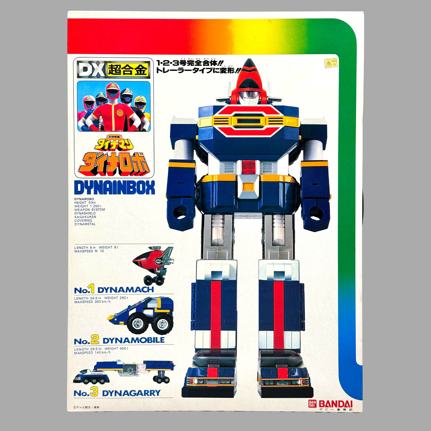 1608] DX 超合金 ダイナインボックス ダイナロボ4期