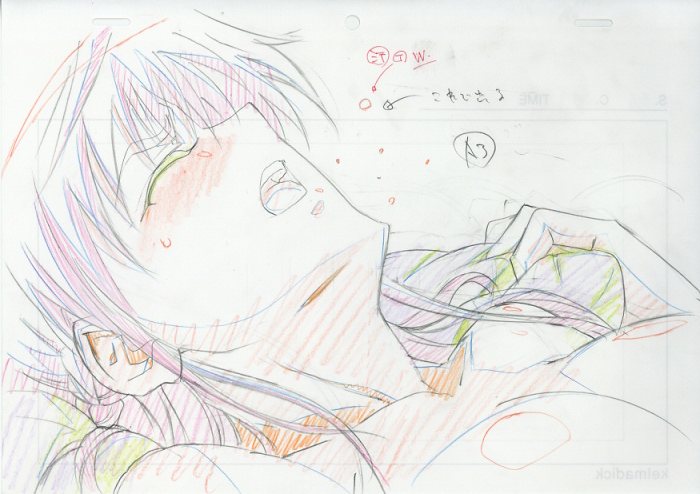 彼女 彼女 彼女 三姉妹とドキドキ共同生活 原画 彼女 彼女 彼女 三姉妹とドキドキ共同生活 原画