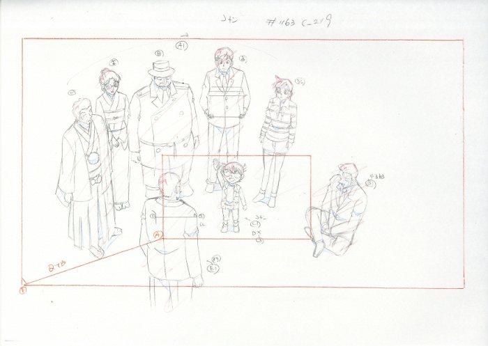 名探偵コナン 原画コピー[制作素材]