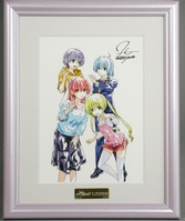 大橋歩夕（仲井絵里香）直筆サイン入りカラー複製イラスト「ストライクウィッチーズ」